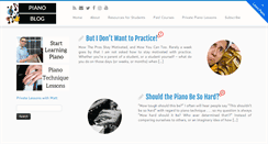 Desktop Screenshot of pianoblog.com