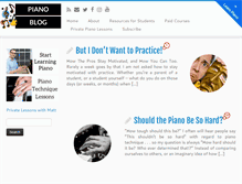 Tablet Screenshot of pianoblog.com